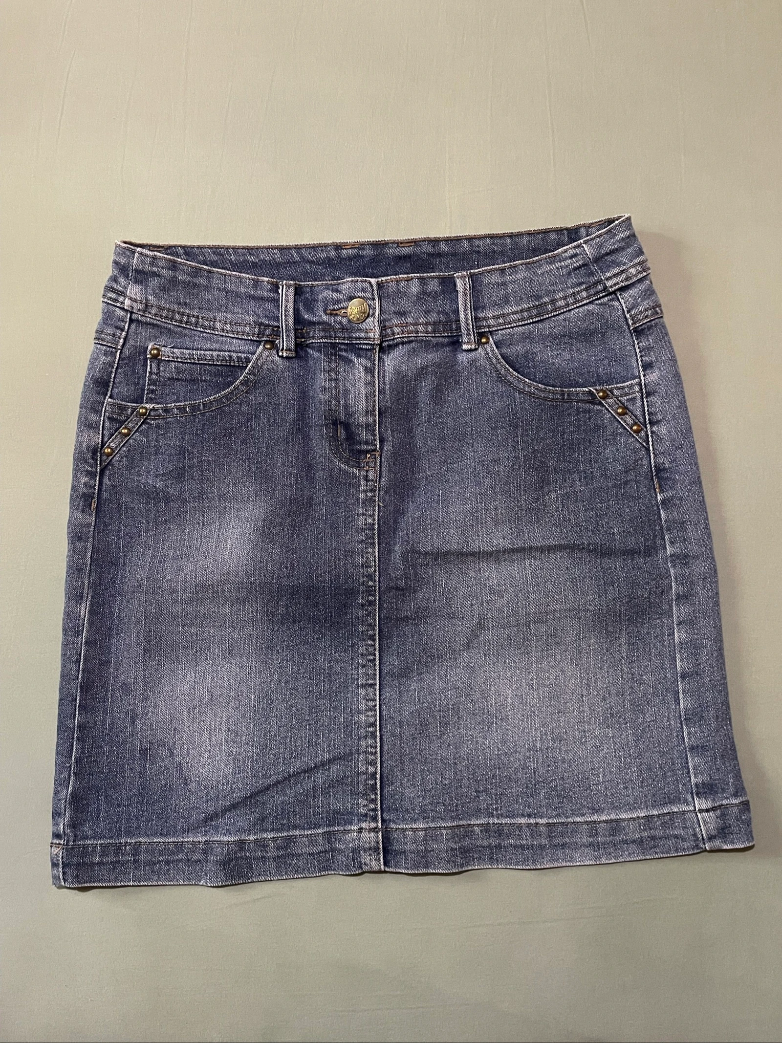 Jupe en jean bleue